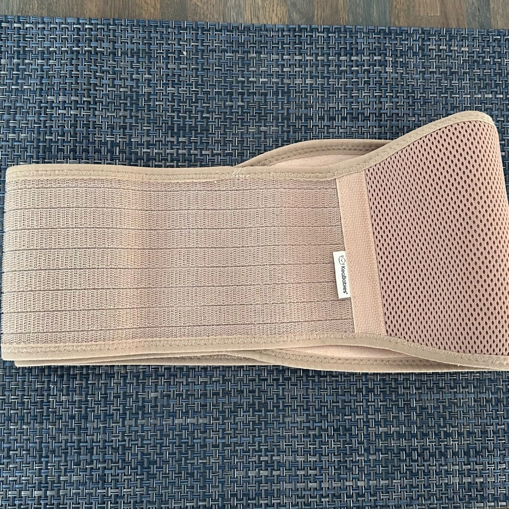 Tan Pregnancy KeaBabies Support Belt Size Large EUC